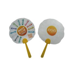 Promotion fan with diecut - EGG
